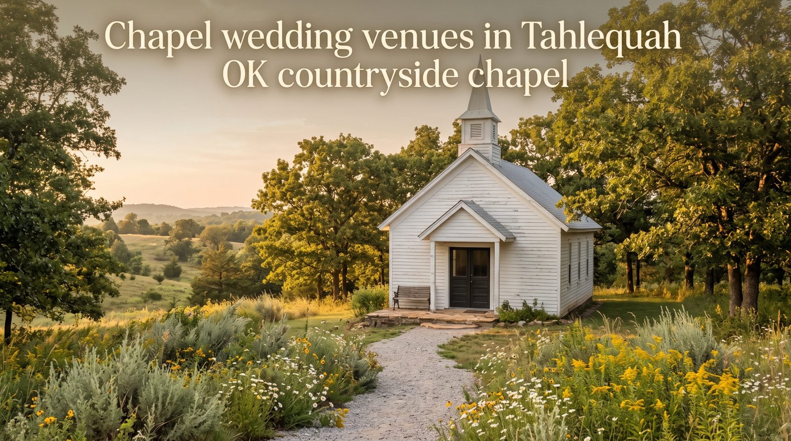 Chapel Wedding Venues in Tahlequah OK: Country Chapel vs. Full-Service Chapel vs. Staying in Town