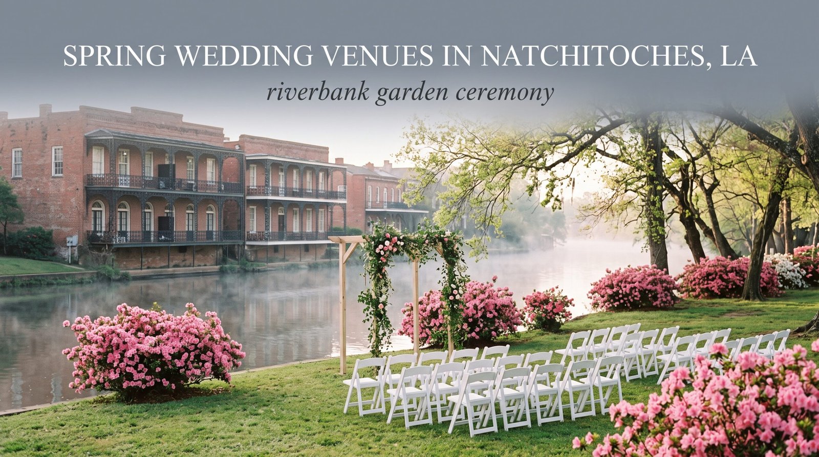 Spring Wedding Venues in Natchitoches LA: Month-by-Month Weather and Venues