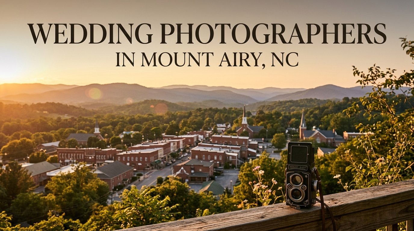 Wedding Photographers in Mount Airy NC: Local Studios, Prices and Photo Spots