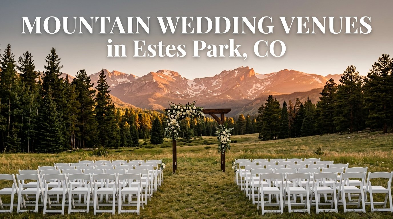 Mountain wedding venues in Estes Park CO